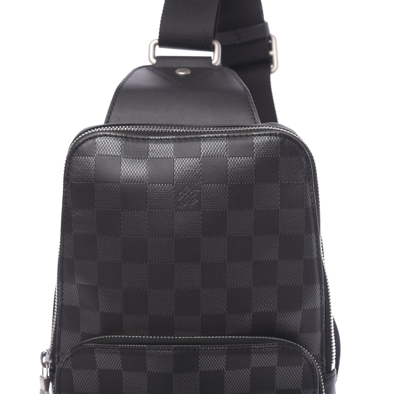 Louis Vuitton Damier Infini Avenue Sling Bag Onyx Silver 7 of 9