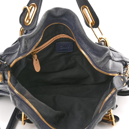 Chloe Calfskin Large Paraty Navy 5 of 14