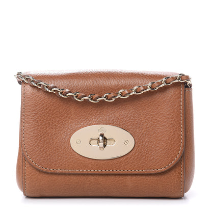 Mulberry Natural Calfskin Mini Lily Flap Oak 1 of 11
