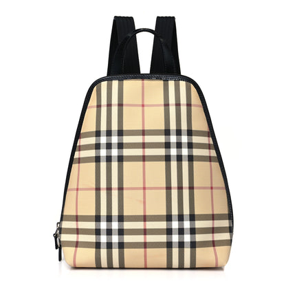 Burberry House Check Backpack Black 1 of 12