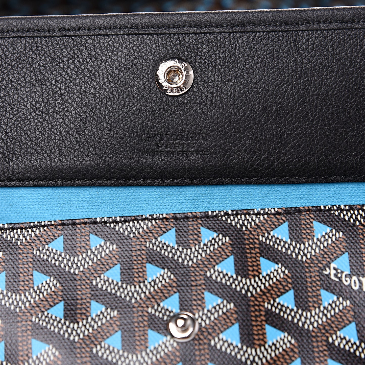Goyardine Saint Louis Claire Voie GM Black Blue