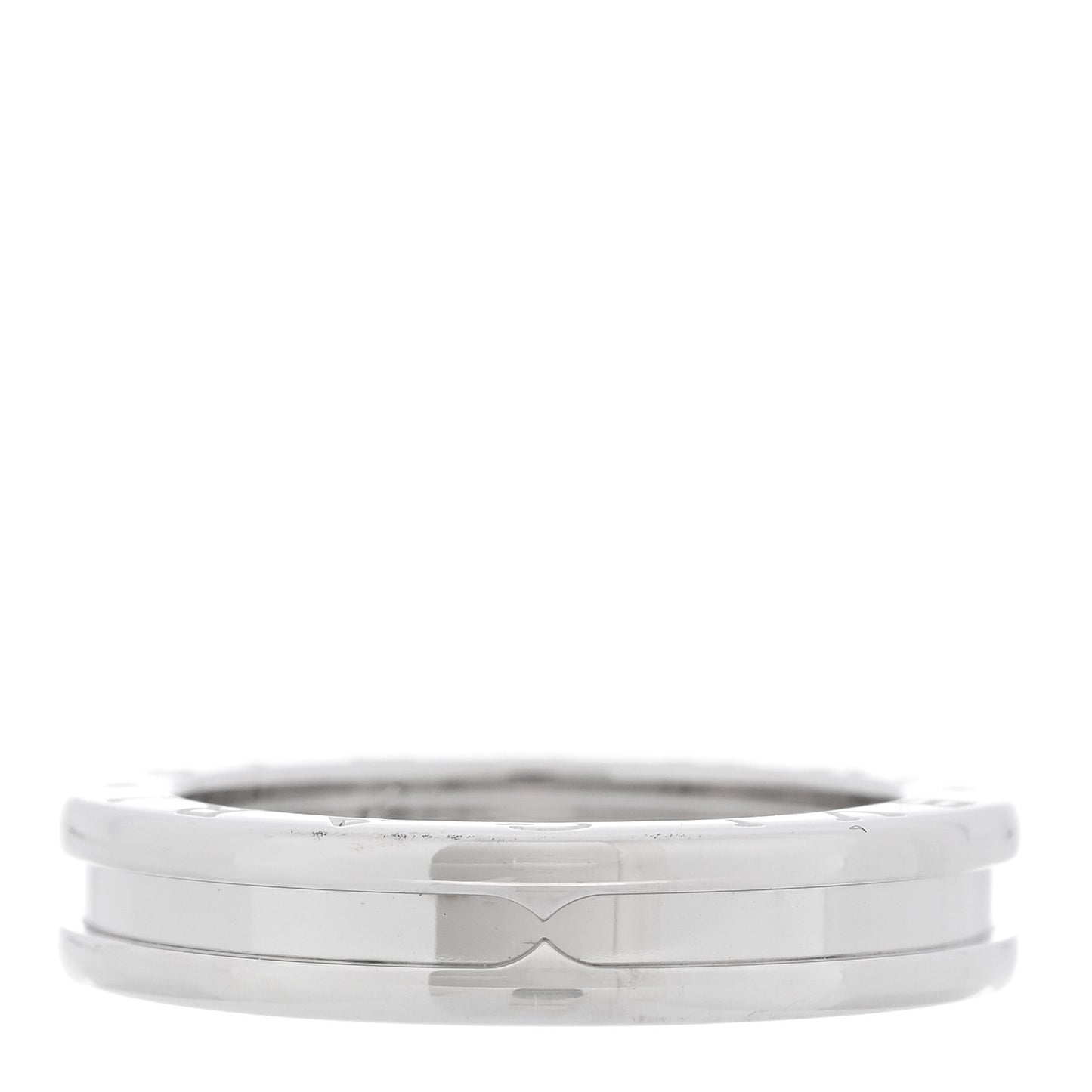 18K White Gold B.Zero1 One-Band Ring 55 7.25