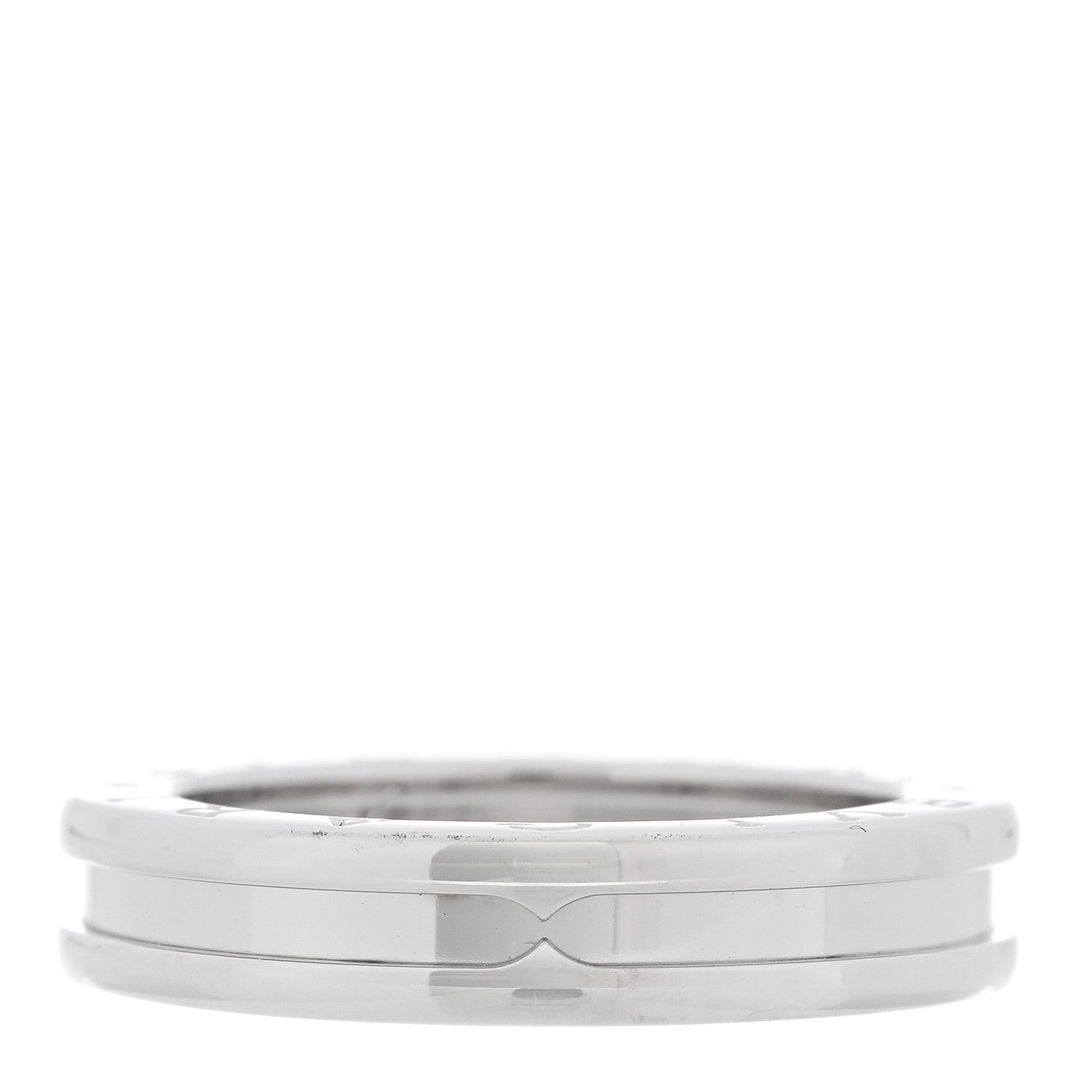Bulgari 18K White Gold B.Zero1 One-Band Ring 55 7.25 3 of 4