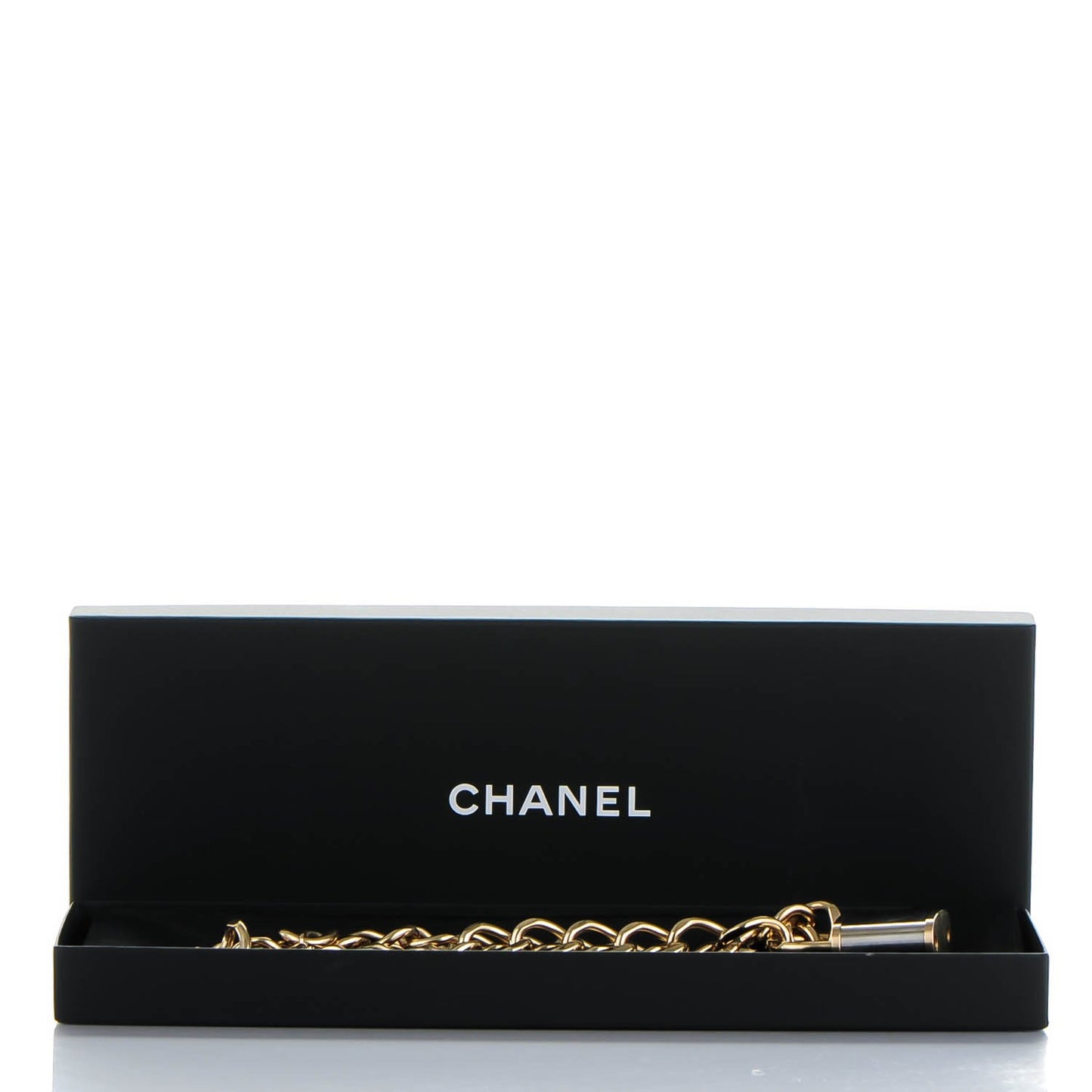 CC Oversized Padlock Necklace Gold Silver