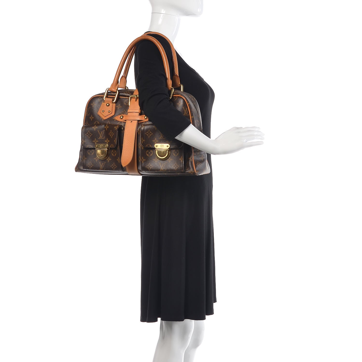Louis Vuitton Monogram Manhattan GM 2 of 18