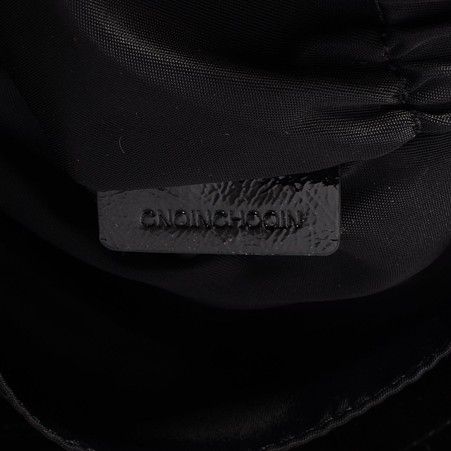 Burberry Nylon Beat Check Diaper Bag Black 7 of 9
