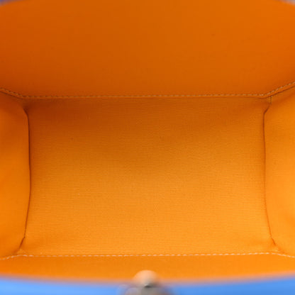 Goyard Goyardine Alto Hatbox Sky Blue 5 of 9