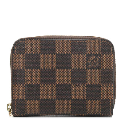 Louis Vuitton Damier Ebene Zippy Coin Purse 1 of 6