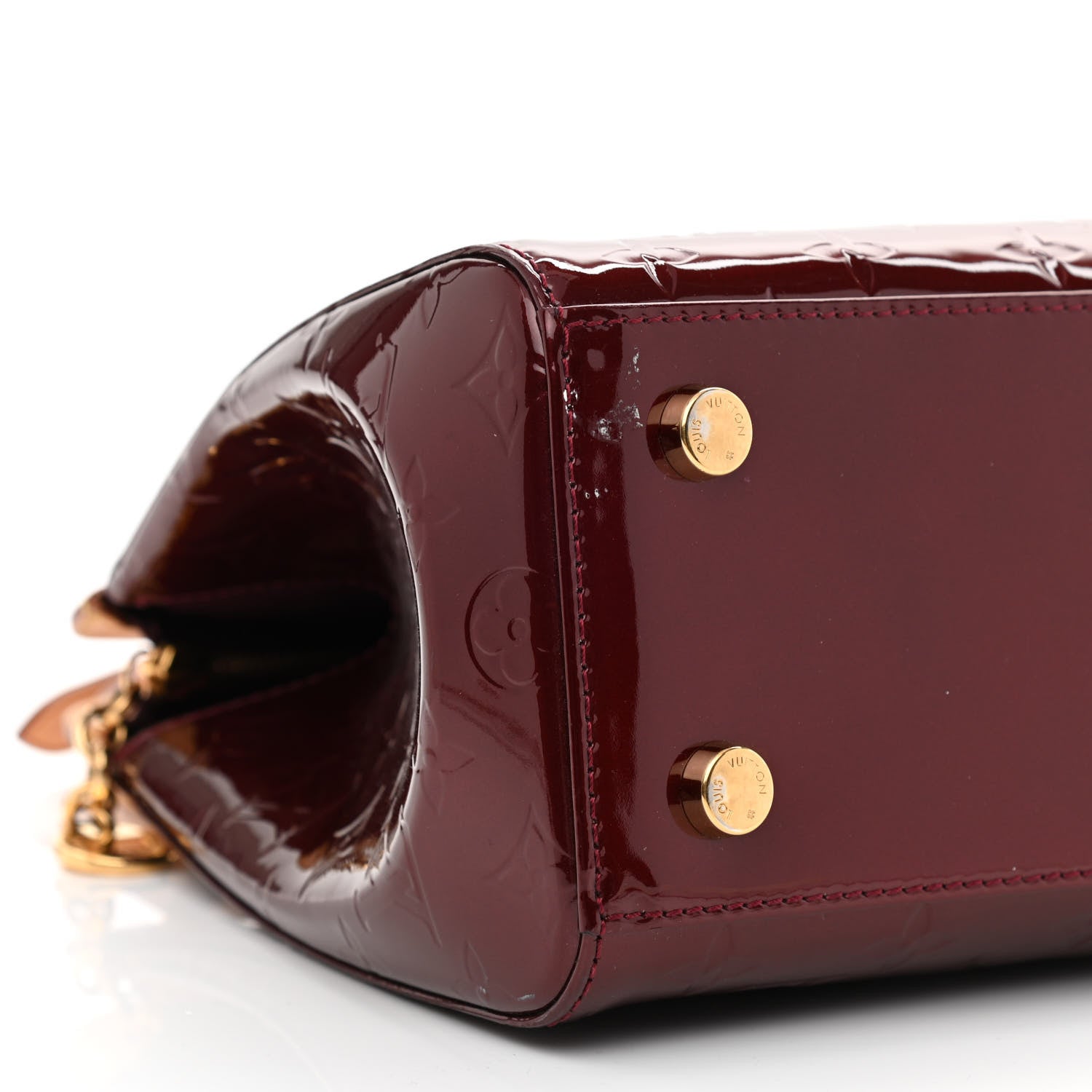 Louis Vuitton Vernis Brea MM Amarante 9 of 10