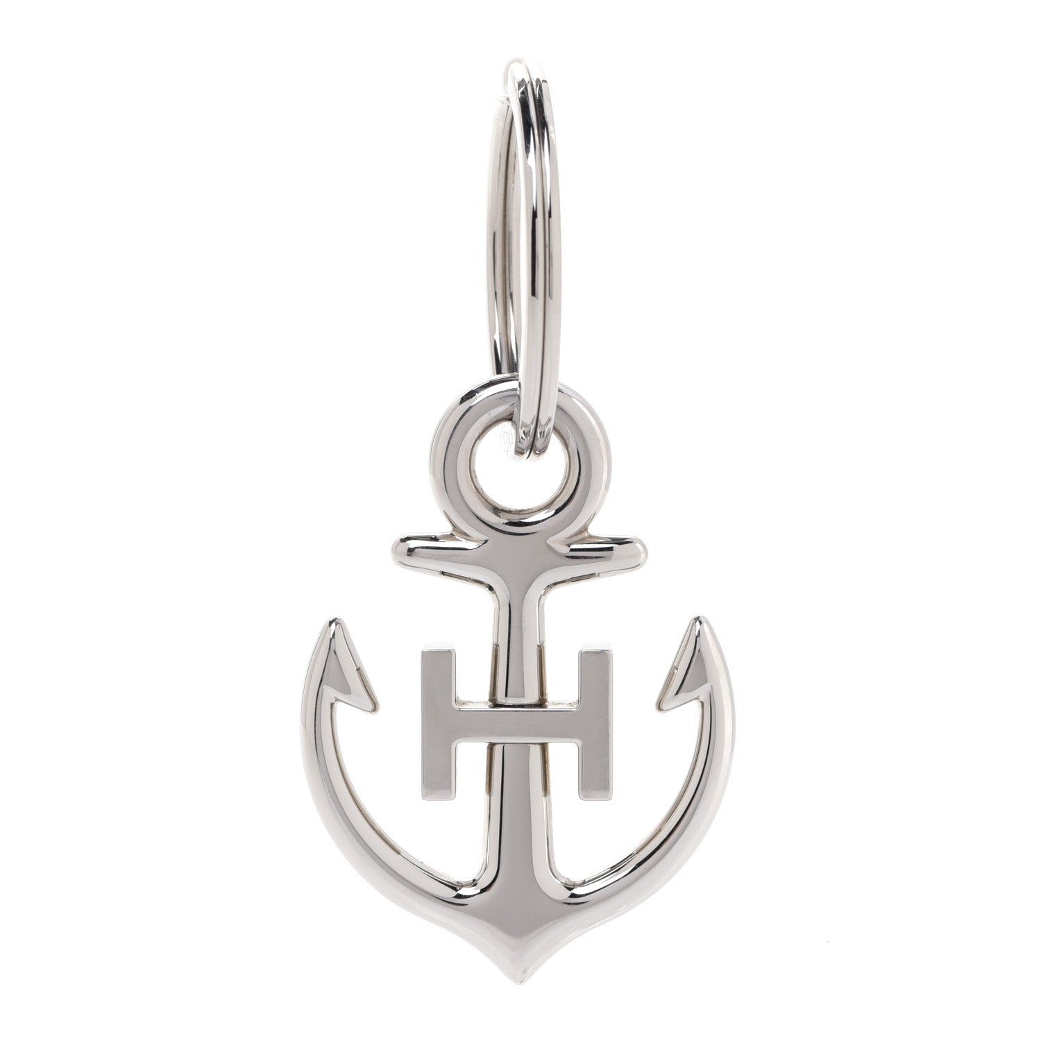 Hermes Palladium Cargo Key Ring 1 of 4