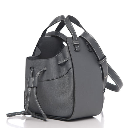 Loewe Calfskin Mini Hammock Shoulder Bag Anthracite 3 of 9