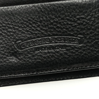 Chrome Hearts Grained Calfskin Dagger Long Wallet Black 6 of 6