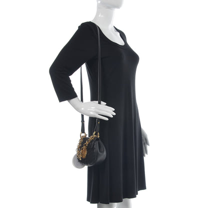Chloe Calfskin Quilted Nano Drew Bijou Shoulder Bag Black 2 of 6