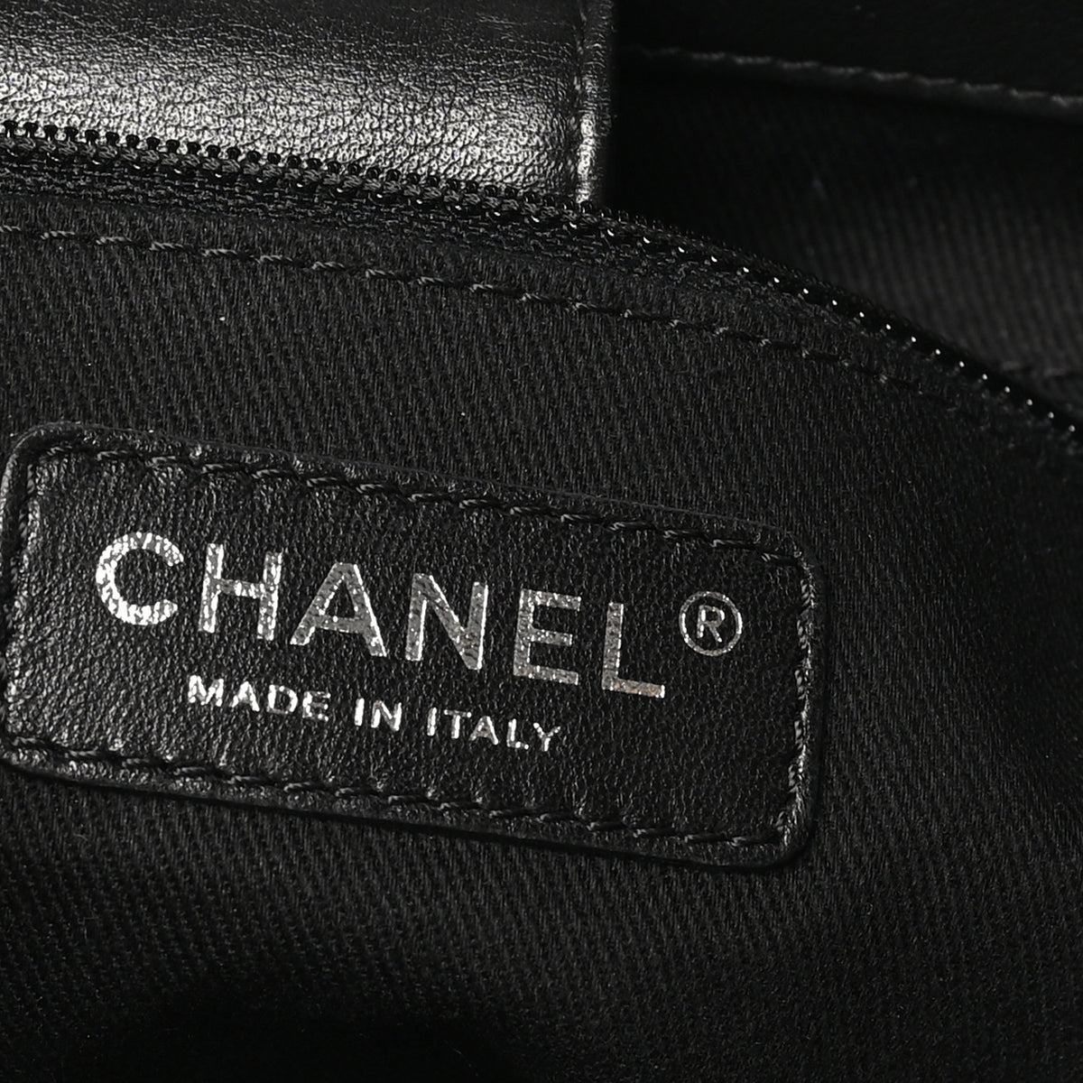 Chanel Caviar Quilted Medium CC Bucket Bag Black 5 of 11