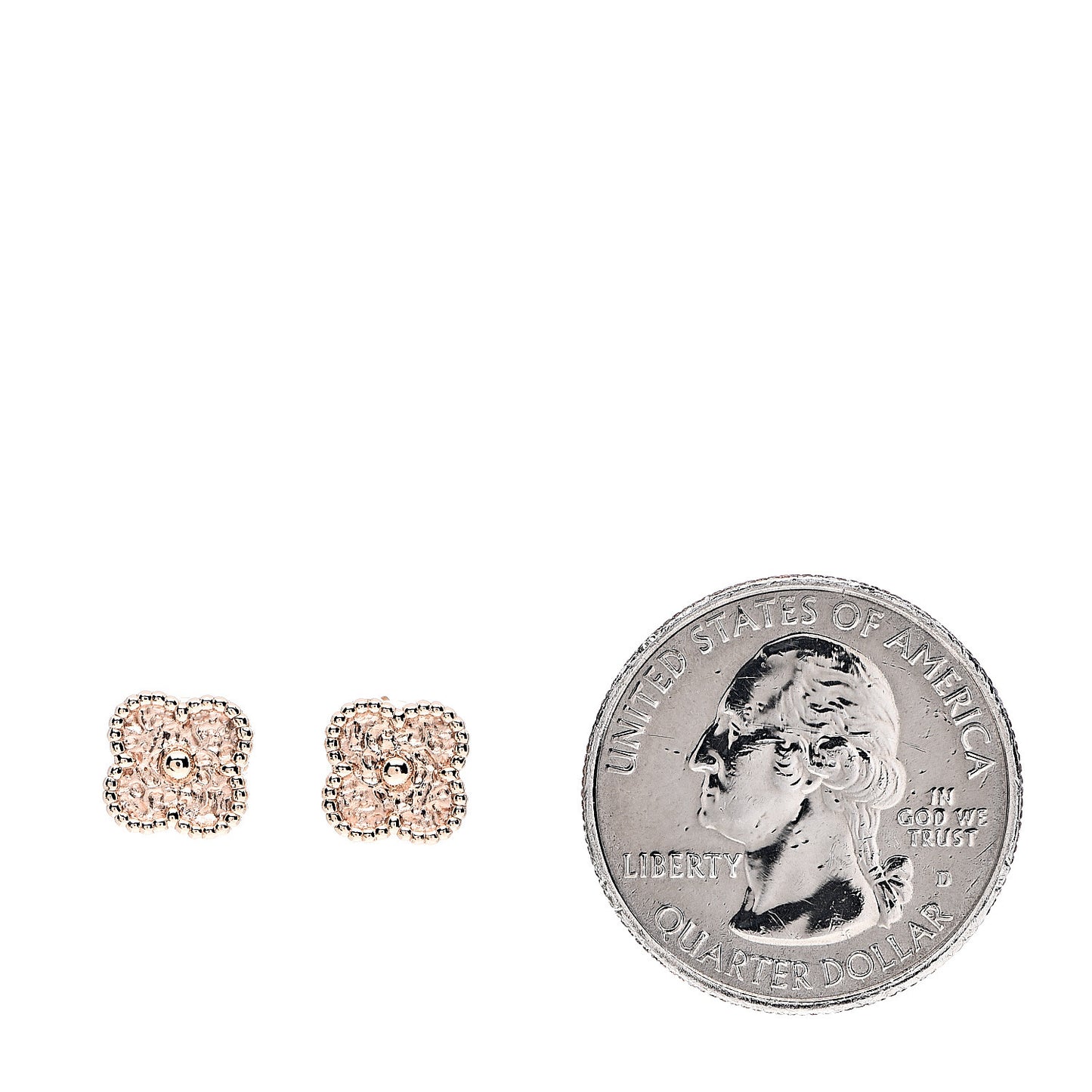 18K Rose Gold Sweet Alhambra Earrings