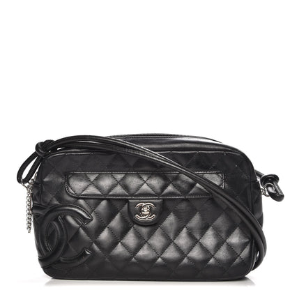 Chanel Calfskin Quilted Cambon Camera Case Black 1 of 11