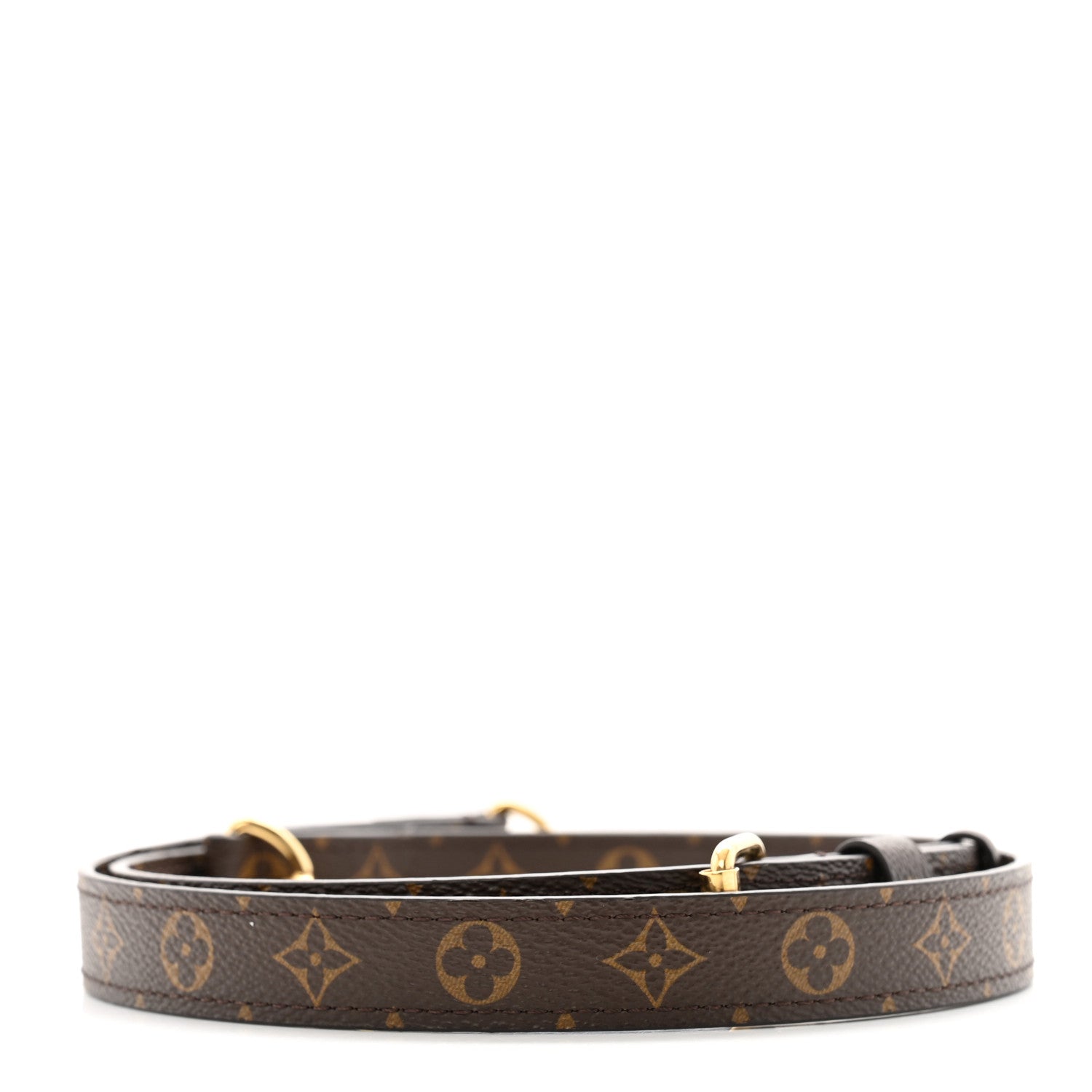 Louis Vuitton Monogram Bandouliere 20mm Adjustable Shoulder Strap 2 of 5