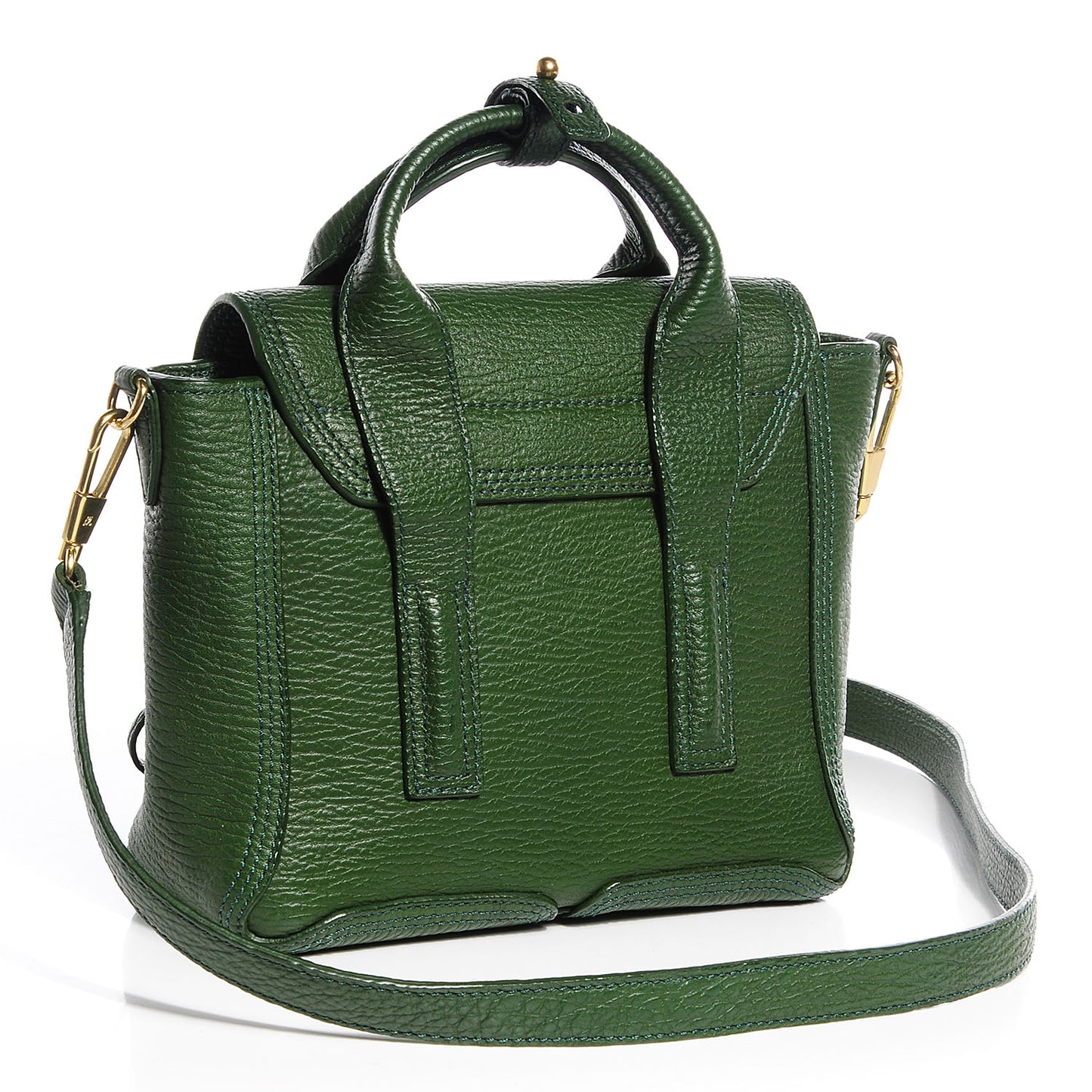 3.1 Leather Mini Pashli Satchel Jade