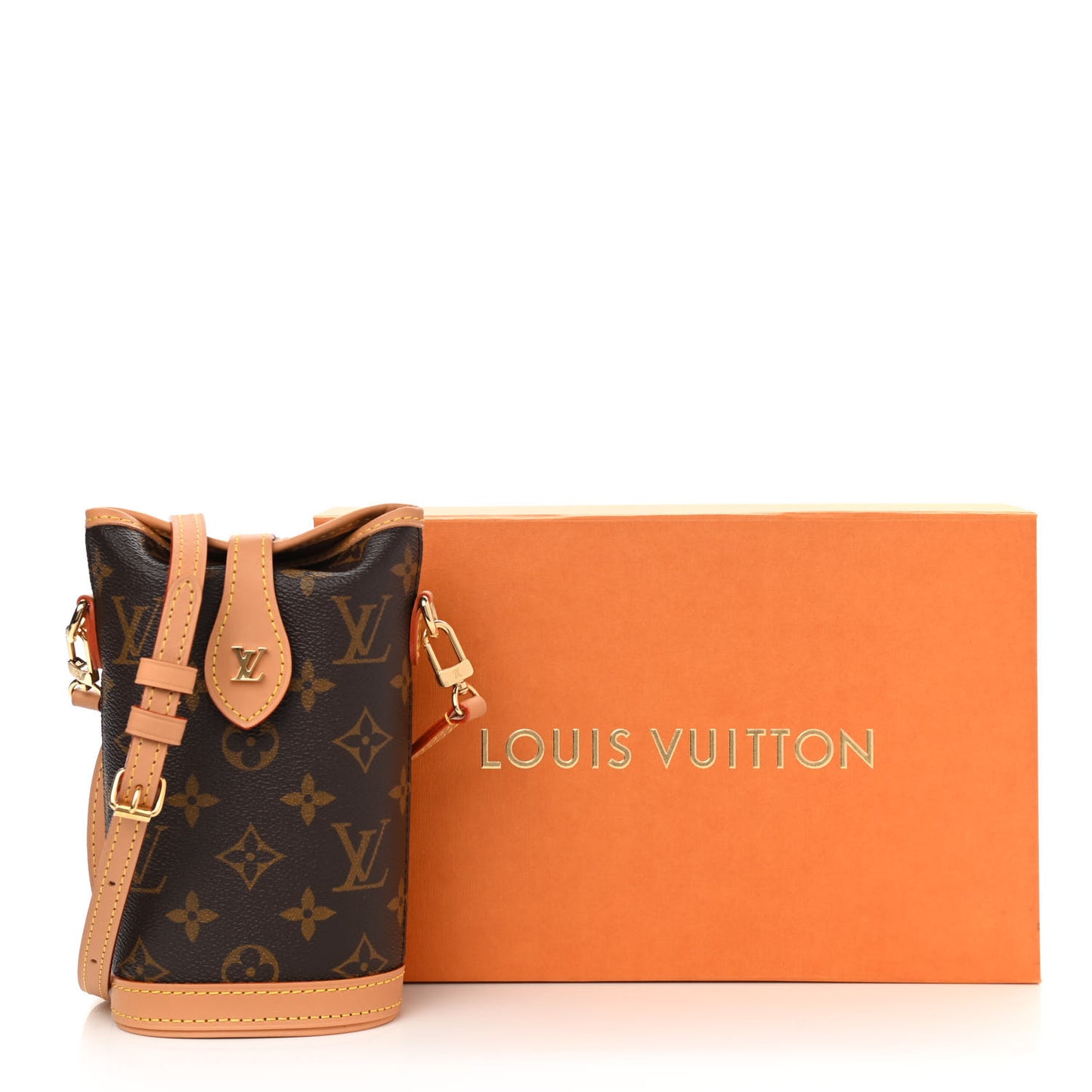 Monogram Fold Me Pouch