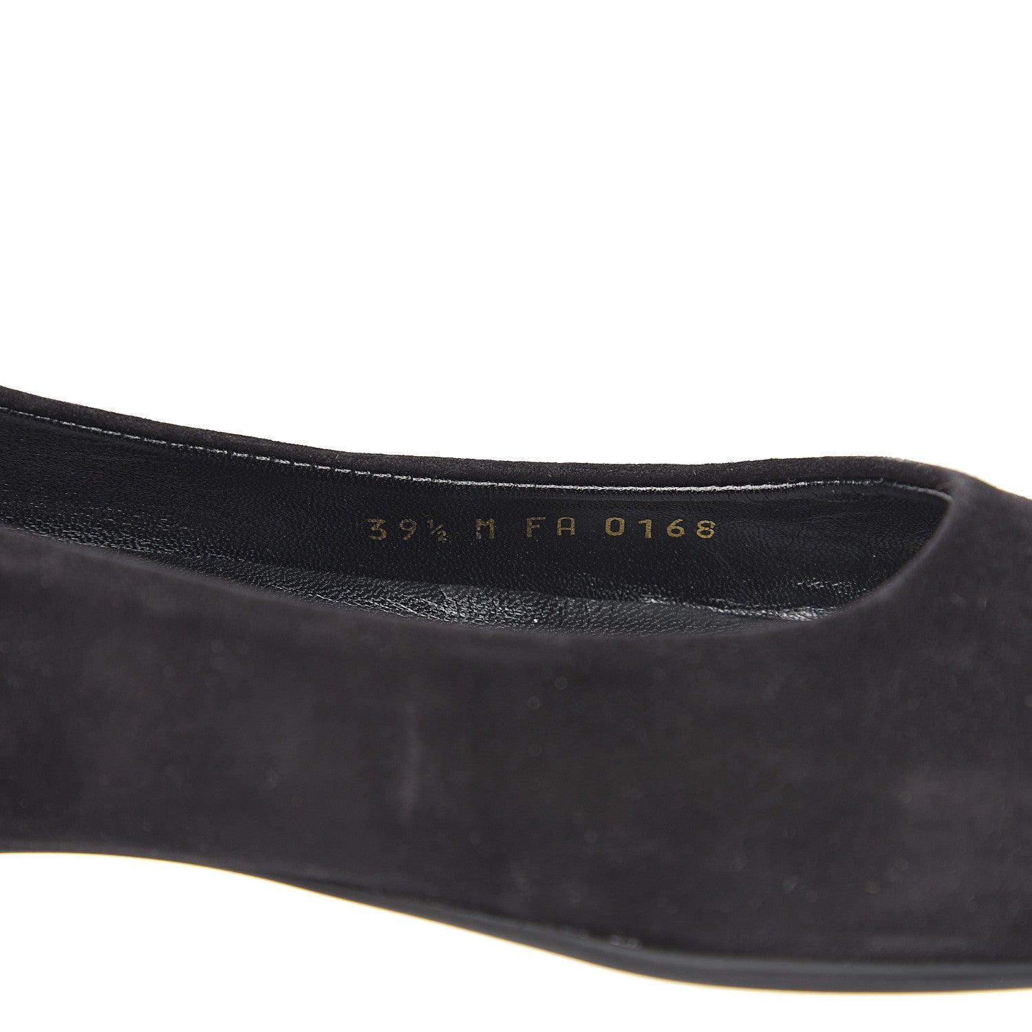 Louis Vuitton Suede Monogram Uniformes Ballet Flats 39.5 Black 7 of 9