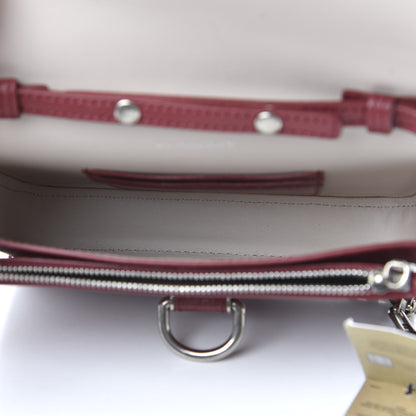 Burberry Hayes Goatskin D-Ring Mini Bag Crimson 5 of 9