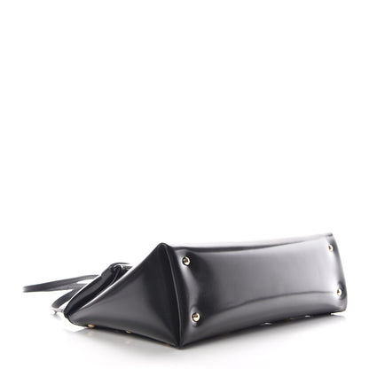Louis Vuitton Glazed Calfskin Sac Triangle PM Black 4 of 14