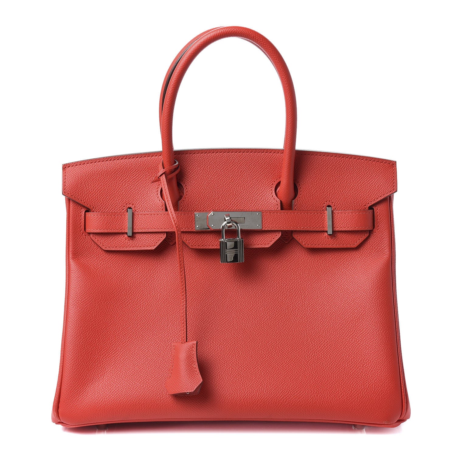 Hermes Epsom Birkin 30 Rouge Tomate 1 of 15