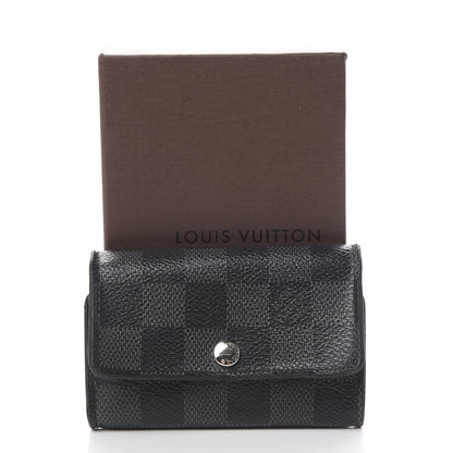 Louis Vuitton Damier Graphite Multicles 6 Key Holder 11 of 11