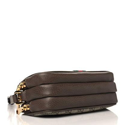 Gucci GG Supreme Monogram Web Mini Ophidia GG Bag Brown 4 of 7