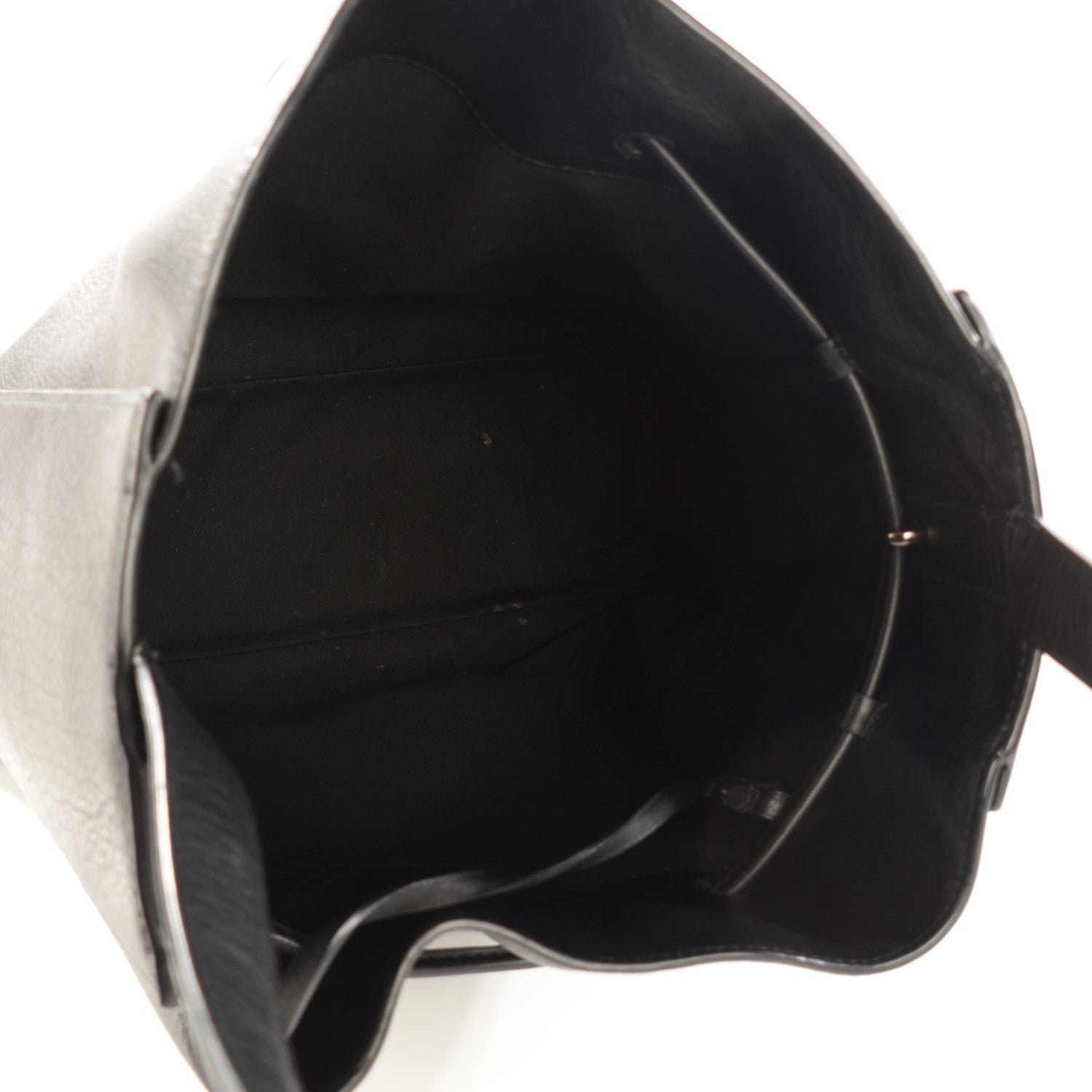 3.1 Phillip Lim 3.1 Smooth Calfskin Large Soleil Bucket Bag Black 5 of 14