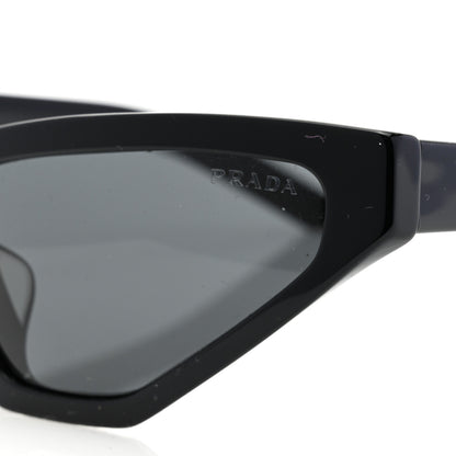 Prada Cat Eye Sunglasses SPR 12V Black 7 of 8