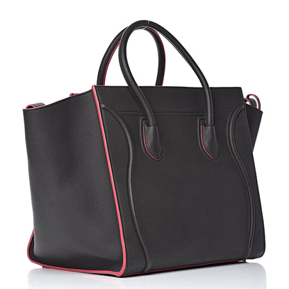 Celine Baby Grained Calfskin Medium Phantom Luggage Dark Taupe 3 of 10