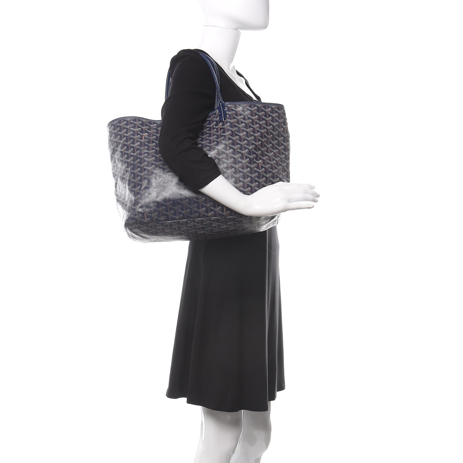 Goyard Goyardine Saint Louis PM Navy 2 of 8