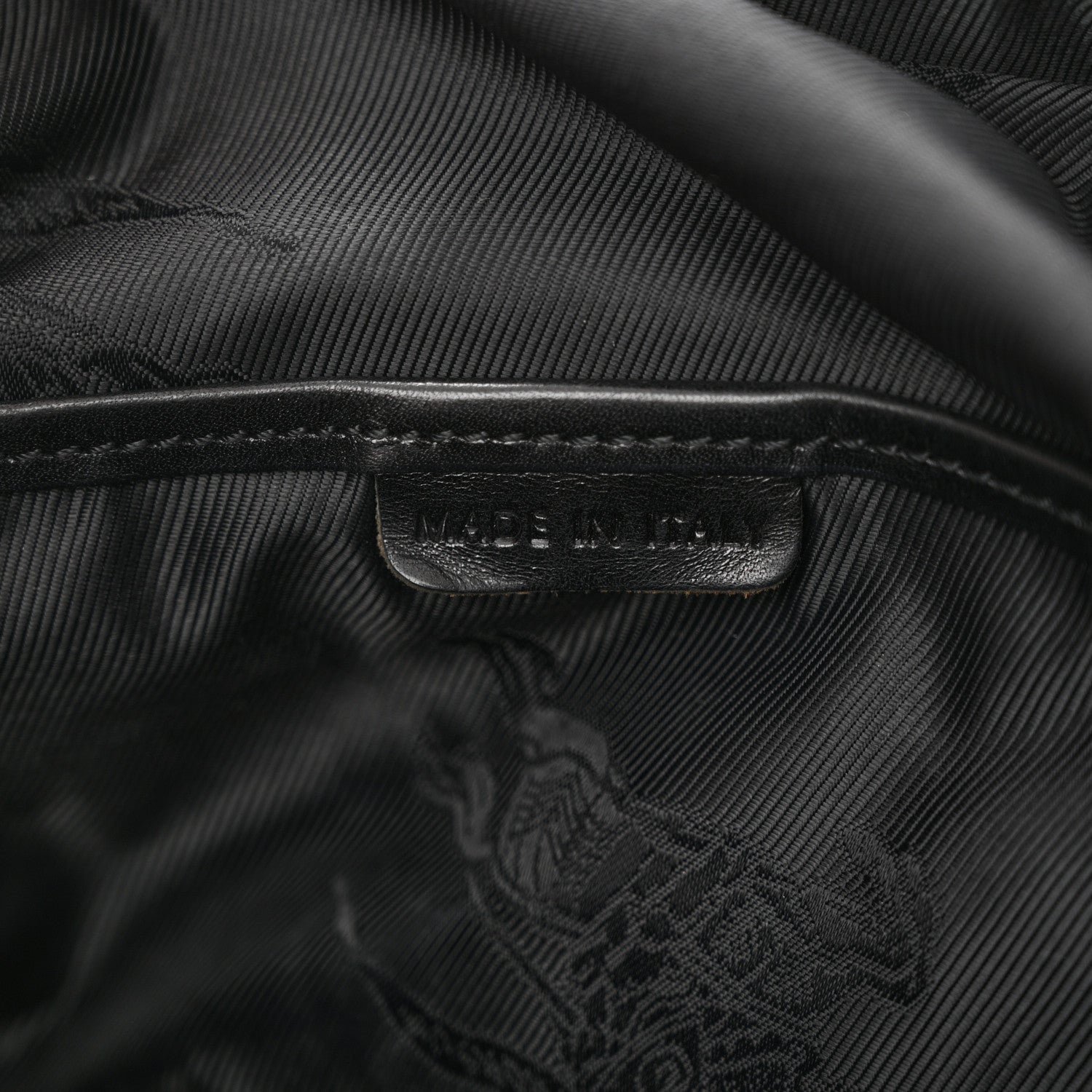 Burberry Prorsum Calfskin Studded Knight Satchel Black 6 of 16