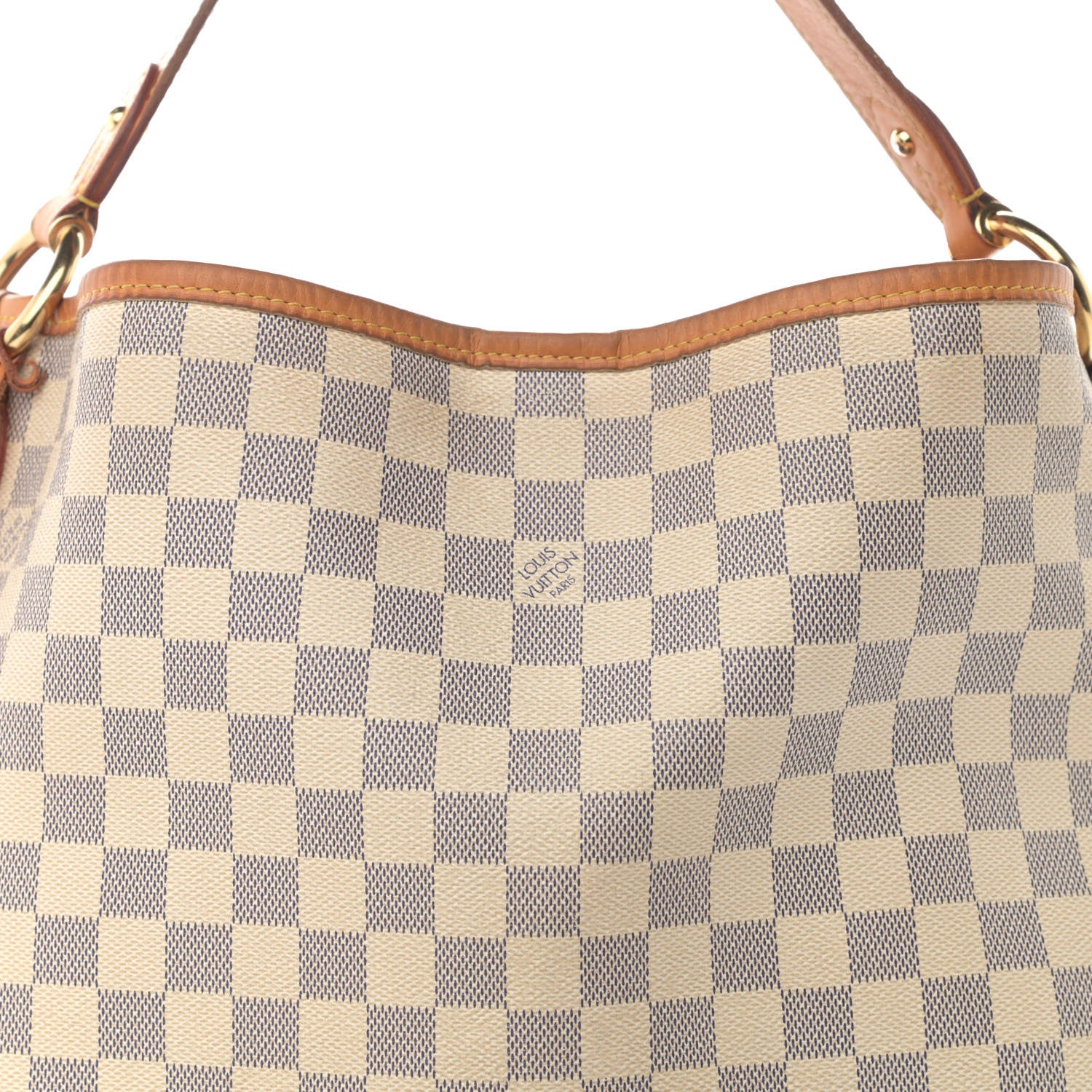 Louis Vuitton Damier Azur Delightful PM Rose Ballerine 9 of 14