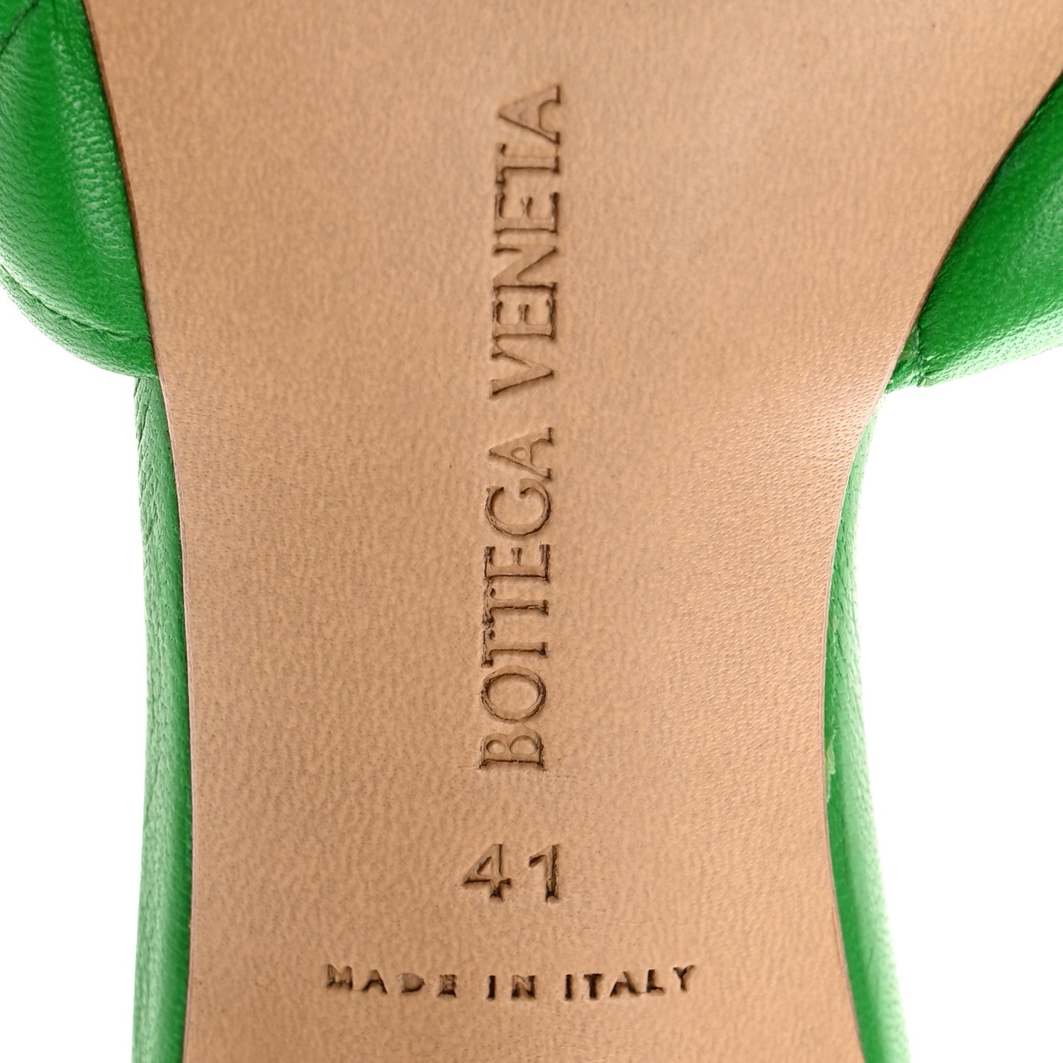 Bottega Veneta Nappa Matelasse Padded Mule Sandals 41 Parakeet 6 of 15