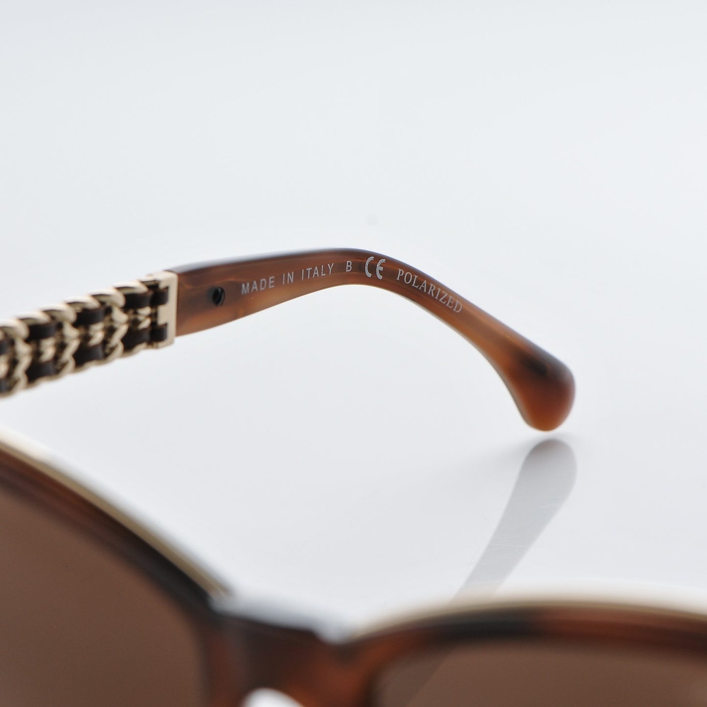 Square Chain Sunglasses 5360-Q-A Brown