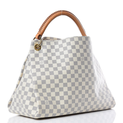 Louis Vuitton Damier Azur Artsy MM 4 of 10