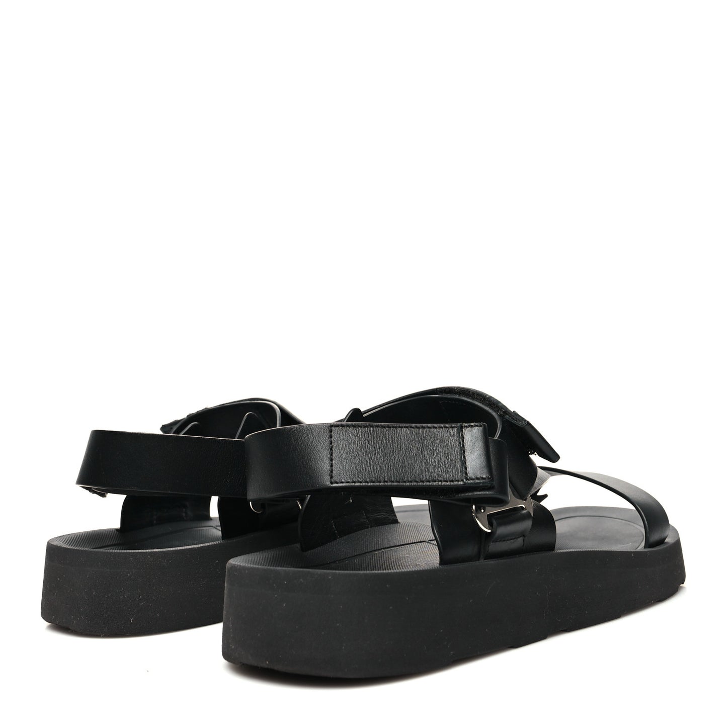 Calfskin Womens Enid Sandals 43 Black