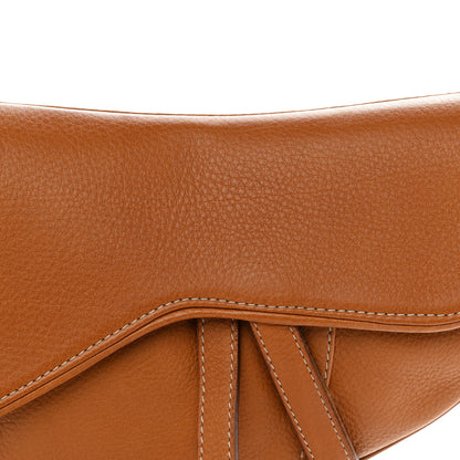 Christian Dior Calfskin Saddle Bag Tan 8 of 10