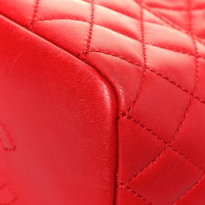 Chanel Lambskin Quilted Small Hobo Red 11 of 19