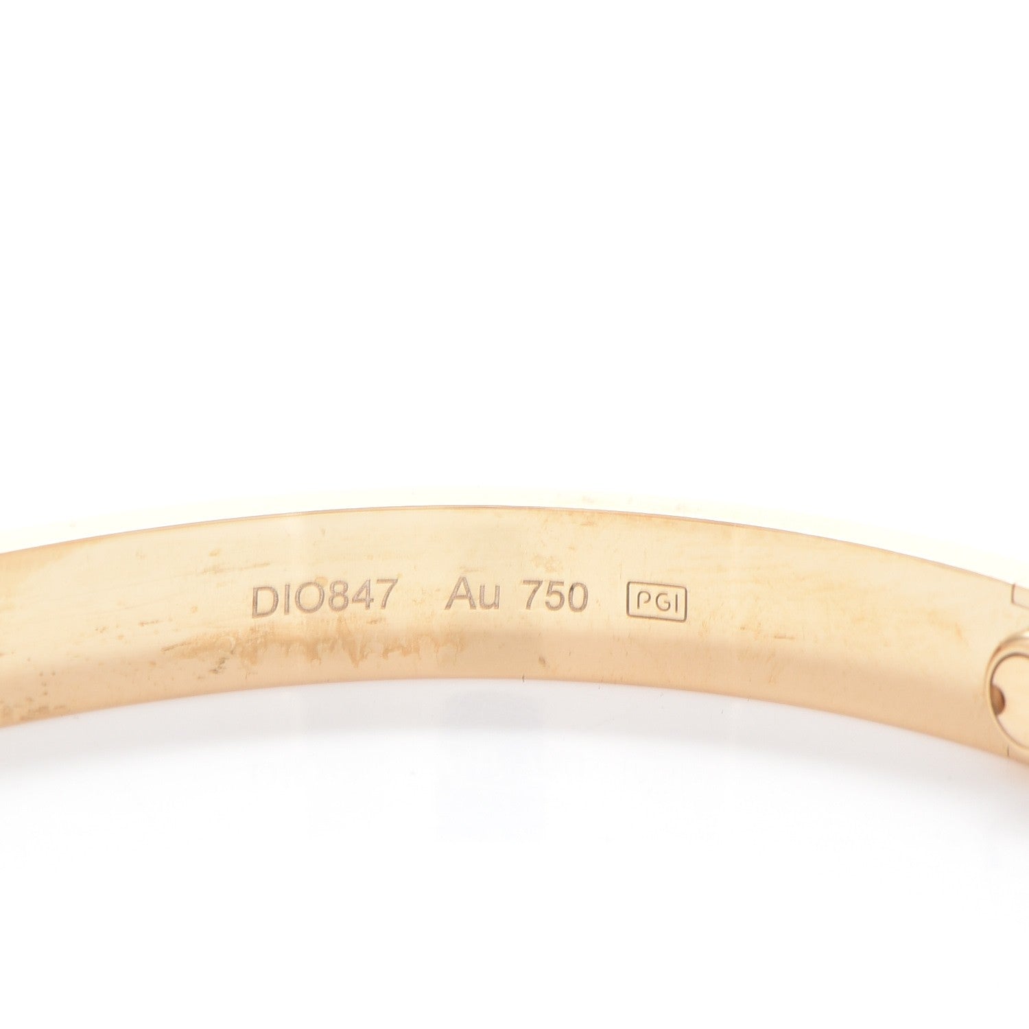 Cartier 18K Yellow Gold LOVE Bracelet 19 8 of 10
