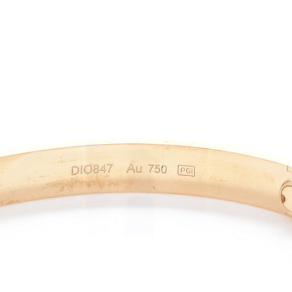 Cartier 18K Yellow Gold LOVE Bracelet 19 8 of 10