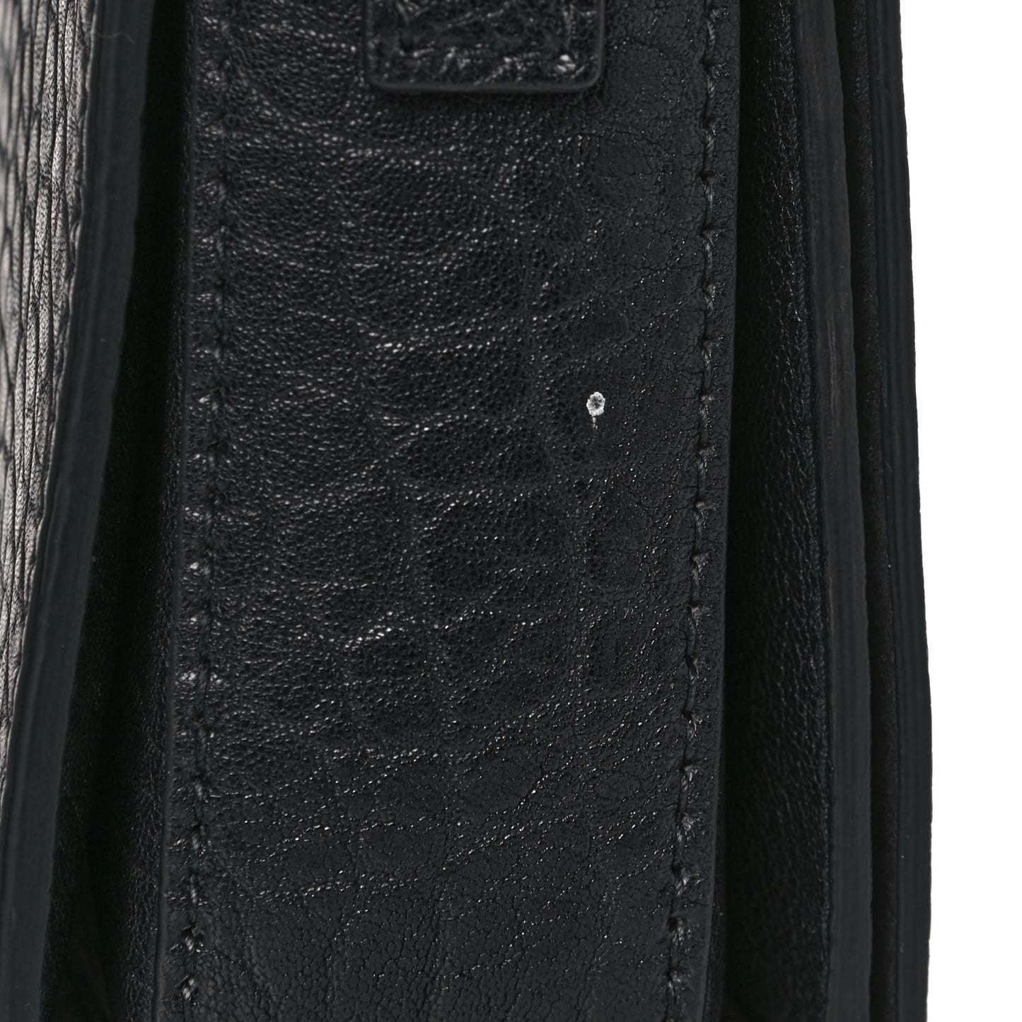 Canyon Grained Lambskin Dio(r)evolution Flap Bag Black