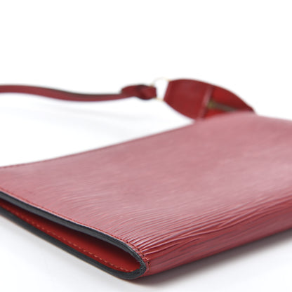 Louis Vuitton Epi Pochette Accessories 24 Castillan Red 5 of 10
