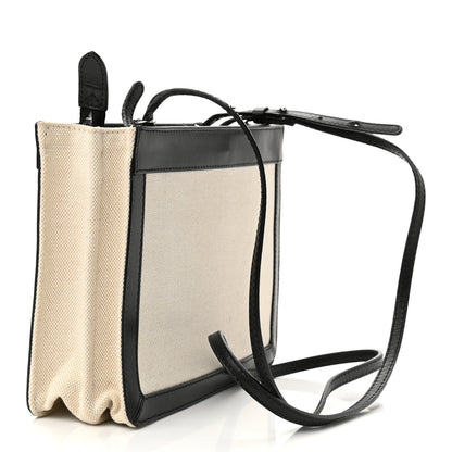 Balenciaga Cotton Canvas Pochette Crossbody Bag Black 4 of 12