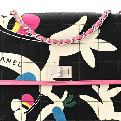 Chanel Canvas Chocolate Bar Quilted Flap Multicolor 8 of 10