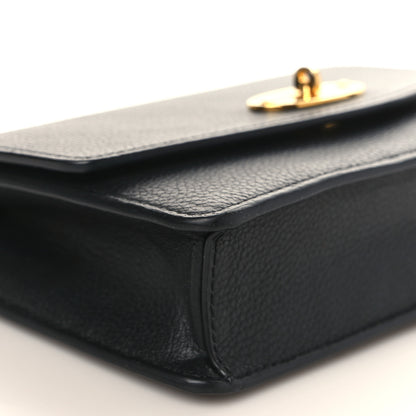 Mulberry Small Classic Grain Calfskin Small Darley Black 7 of 8