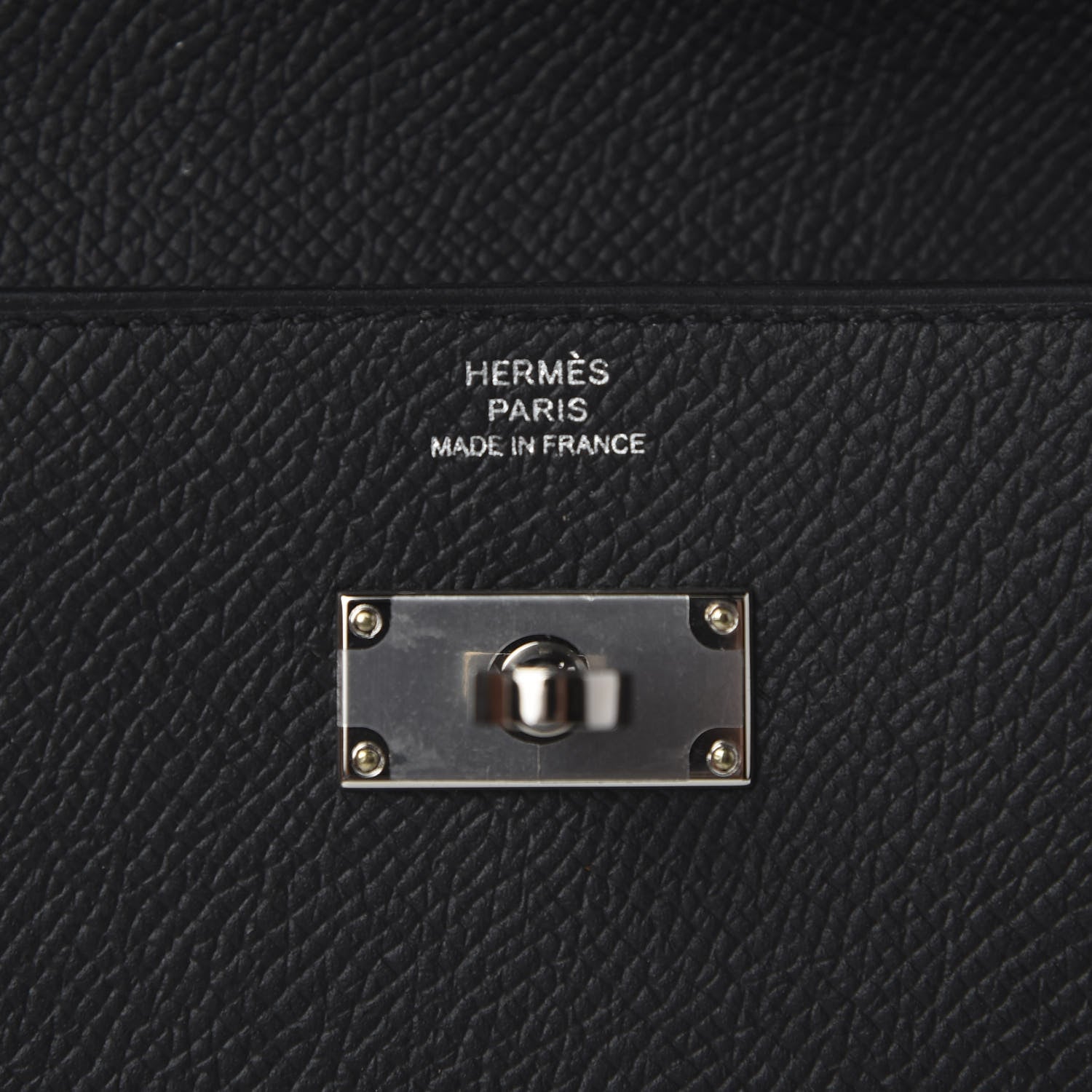 Hermes Epsom Kelly Longue Wallet Black 6 of 9