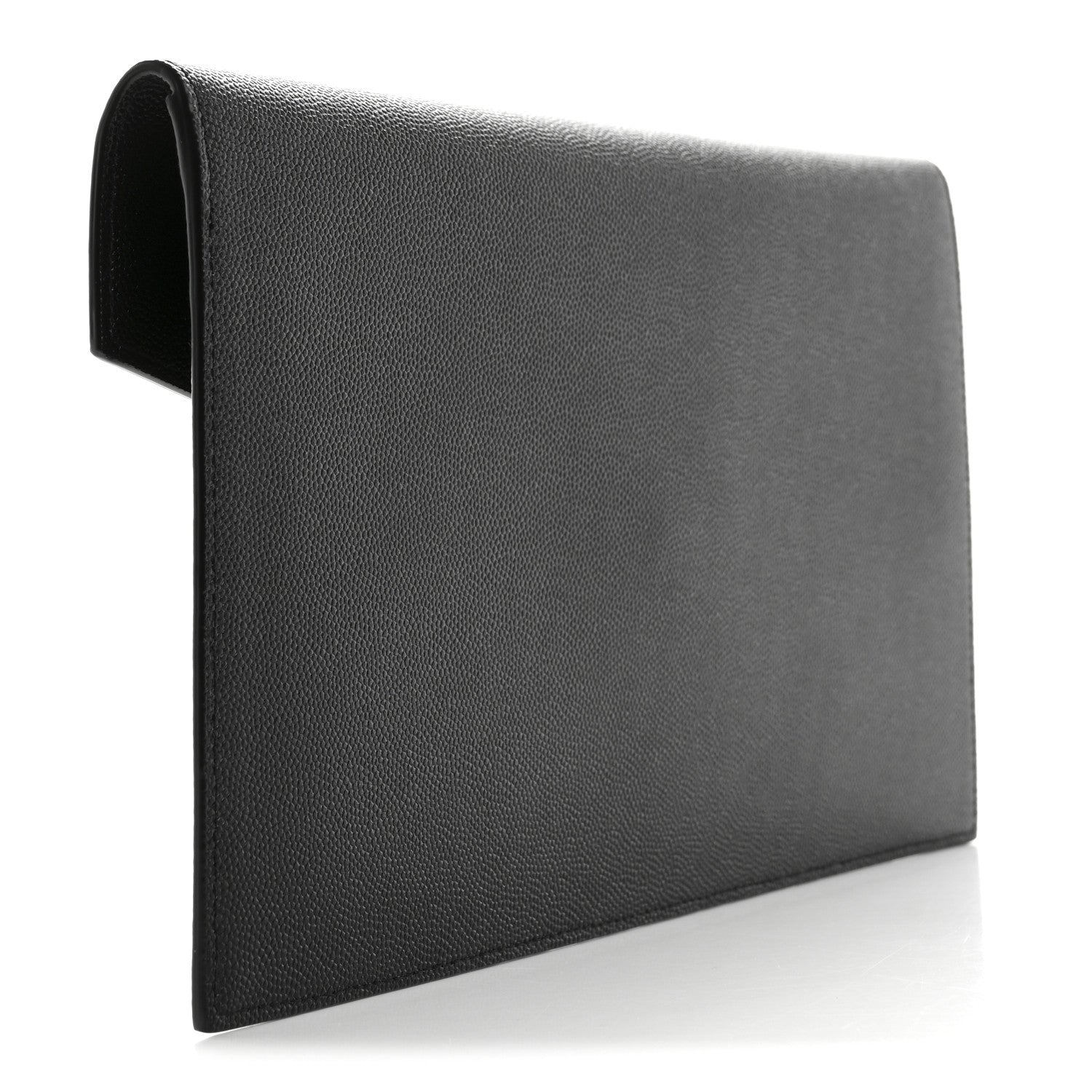 Saint Laurent Grain De Poudre Uptown Pouch Black 3 of 8